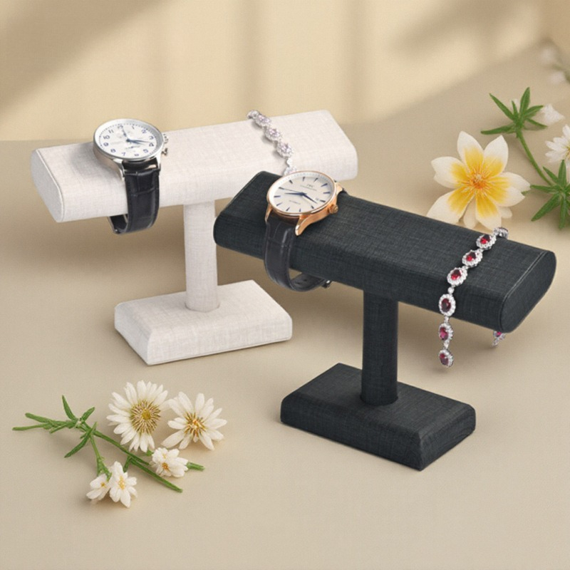 Luxury Watch Stand - Luxe horloge- en armbandenhouder van PU-leer,