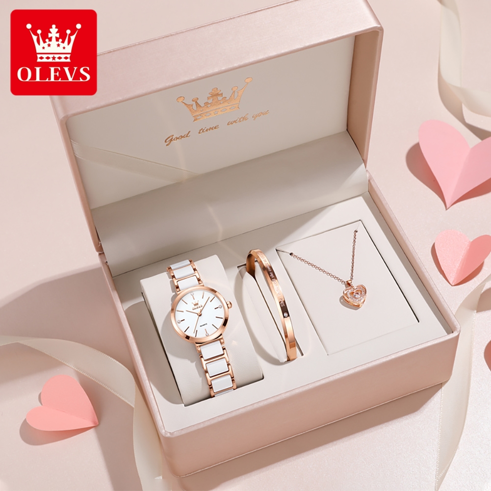 Luxury Watches - OLEVS Dameshorloge 5877 Luxe Elegant Quartz