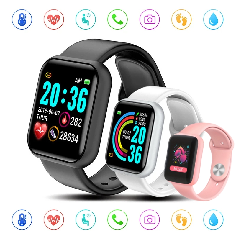 Open Heart Watch - Sport Bluetooth Smart Watches Kleurenscherm Leven