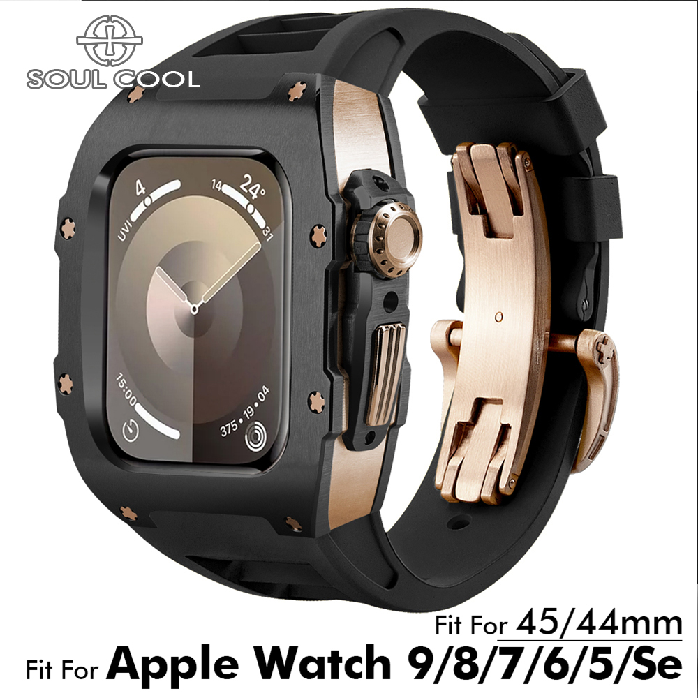 Luxury Watch Kit - Soul Cool Voor Apple Horloge 316L