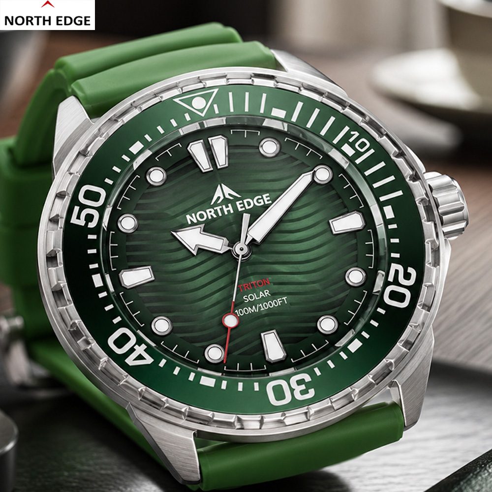 Compass Watch Luxury - NORTH EDGE TRITON Heren Militair Sporthorloge
