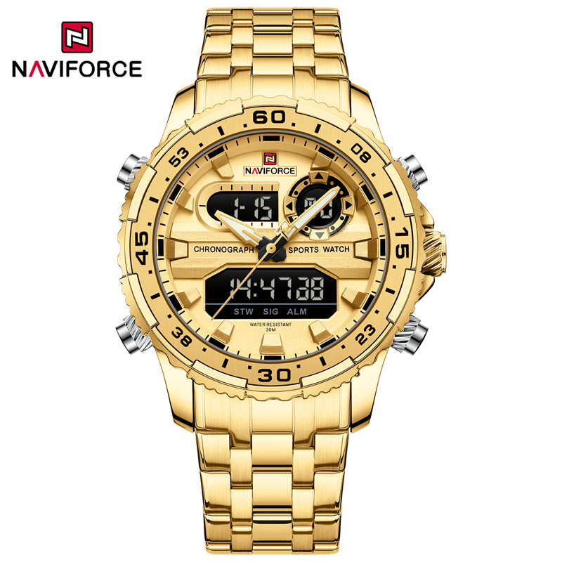 Luxury Watch Trading - NAVIFORCE Heren quartzhorloges Luxe handel militaire