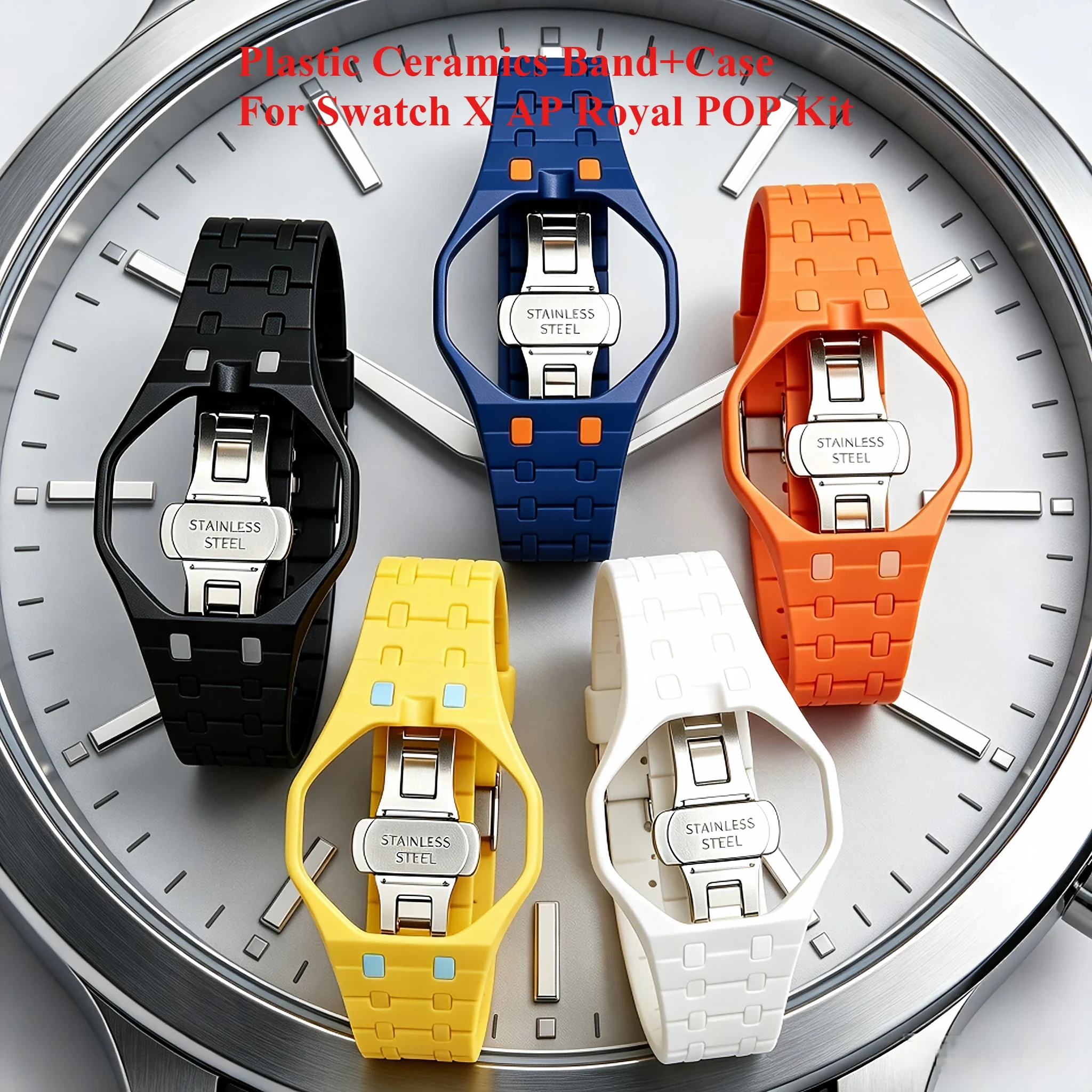 Luxury Watch Kit - Luxe modificatiekit voor Swatch X AP