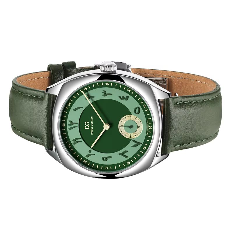 Luxury Watch Gift For Her - DANIEL GORMAN Paarhorloges, Waterdicht Luminescerende Siliconen