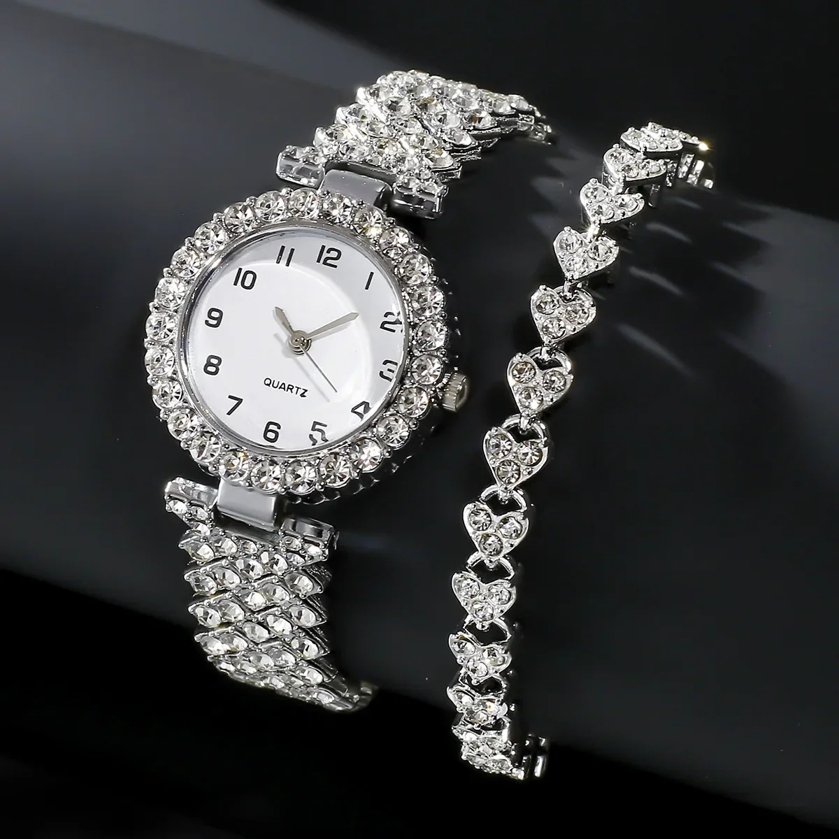 Luxury Watch Kit - 1 stks/2 stks Luxe Mode Vrouwen