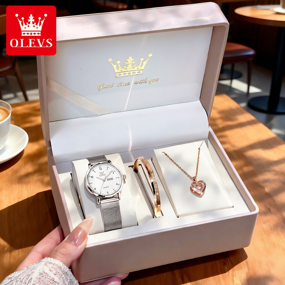 Luxury Watch Brands - OLEVS 2996 Dameshorloges Origineel Elegant Slank
