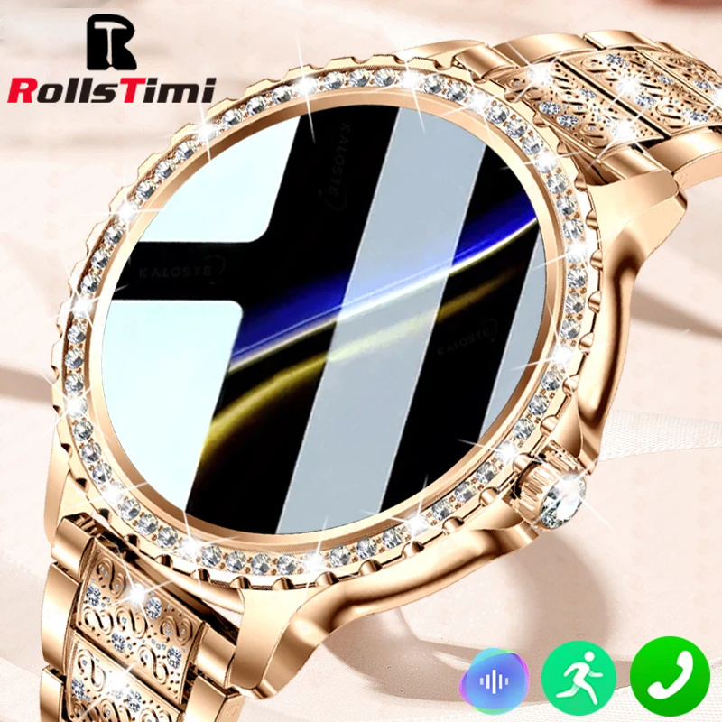Compass Watch Luxury - Mode Luxe Gouden Vrouwen Slimme Horloge