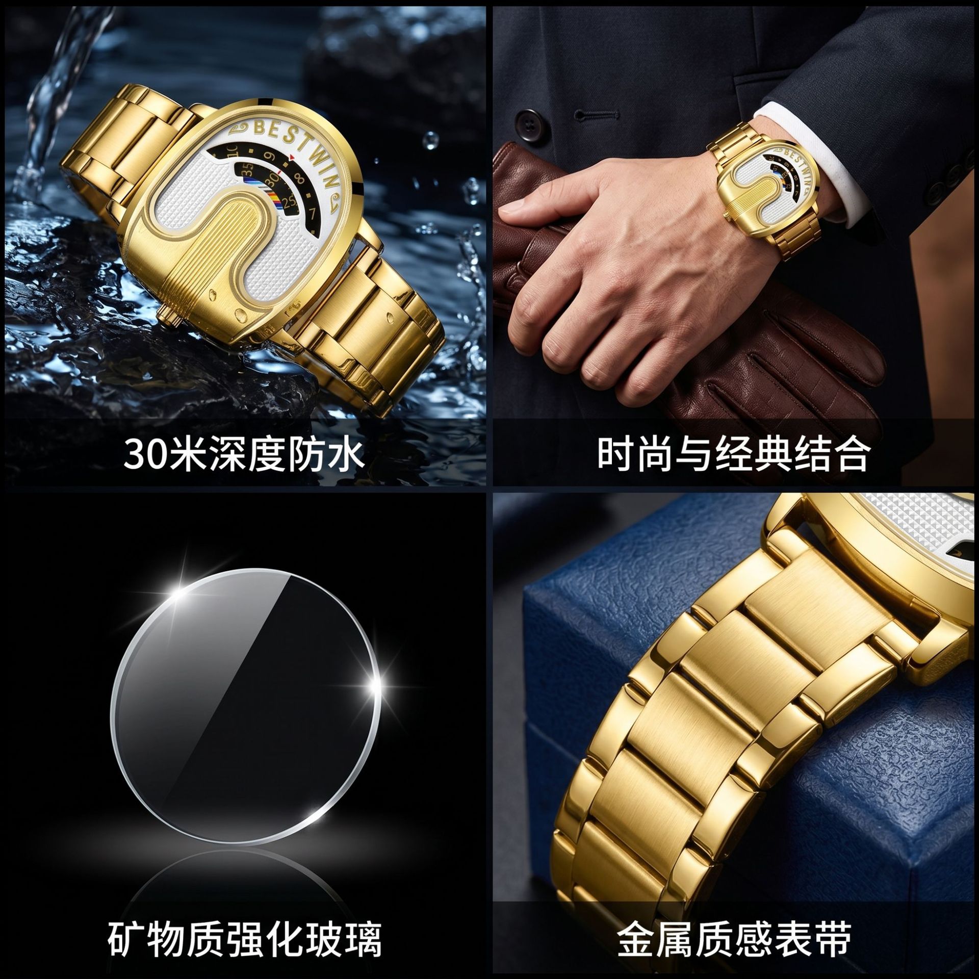 Gold Top Merk Luxe Herenhorlog - Luxury Watch Brands recensie en prijs