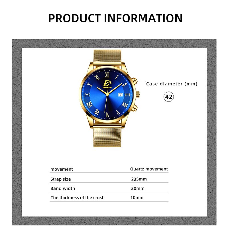2 STUKS Set Mode Heren Kalende - Luxury Watch Kit recensie en prijs
