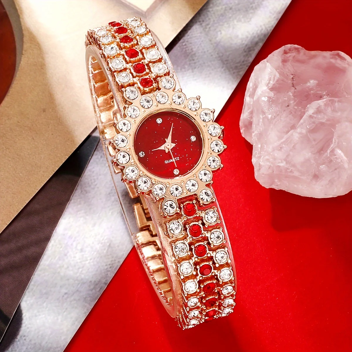 2 stks/set dameshorloge luxe s - Luxury Watch Gift For Her recensie en prijs