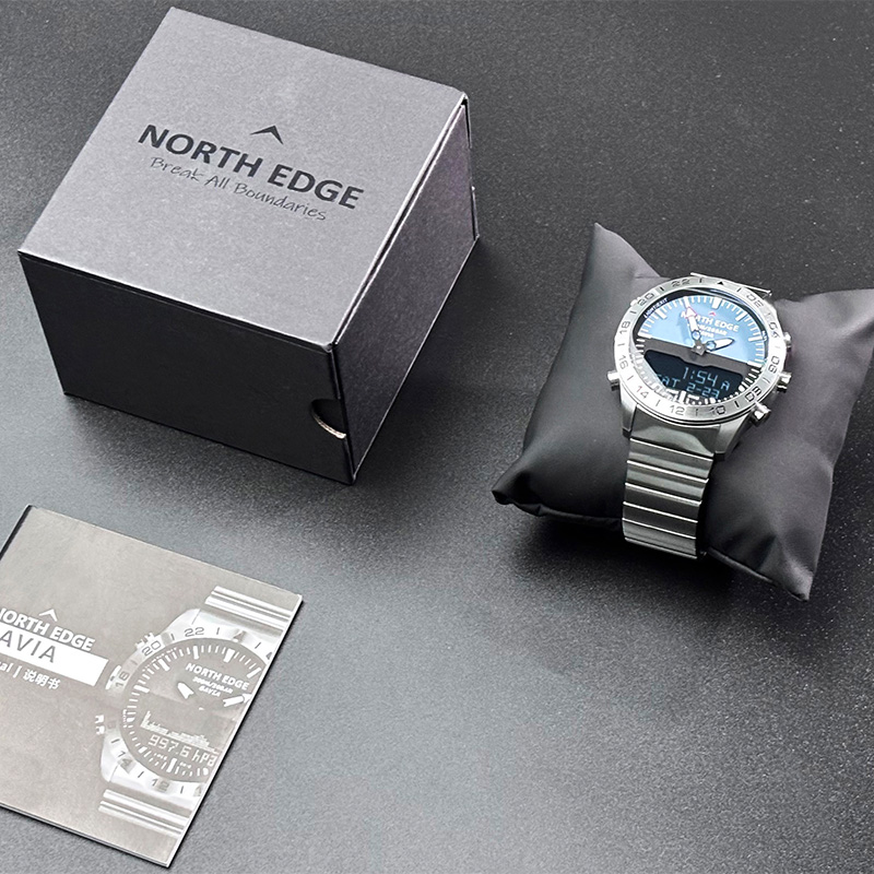 NORTH EDGE Heren duikhorloge M - Compass Watch Luxury recensie en prijs