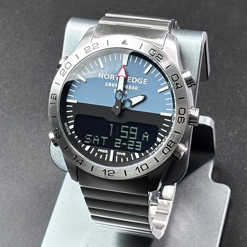 NORTH EDGE Heren duikhorloge M - Compass Watch Luxury recensie en prijs