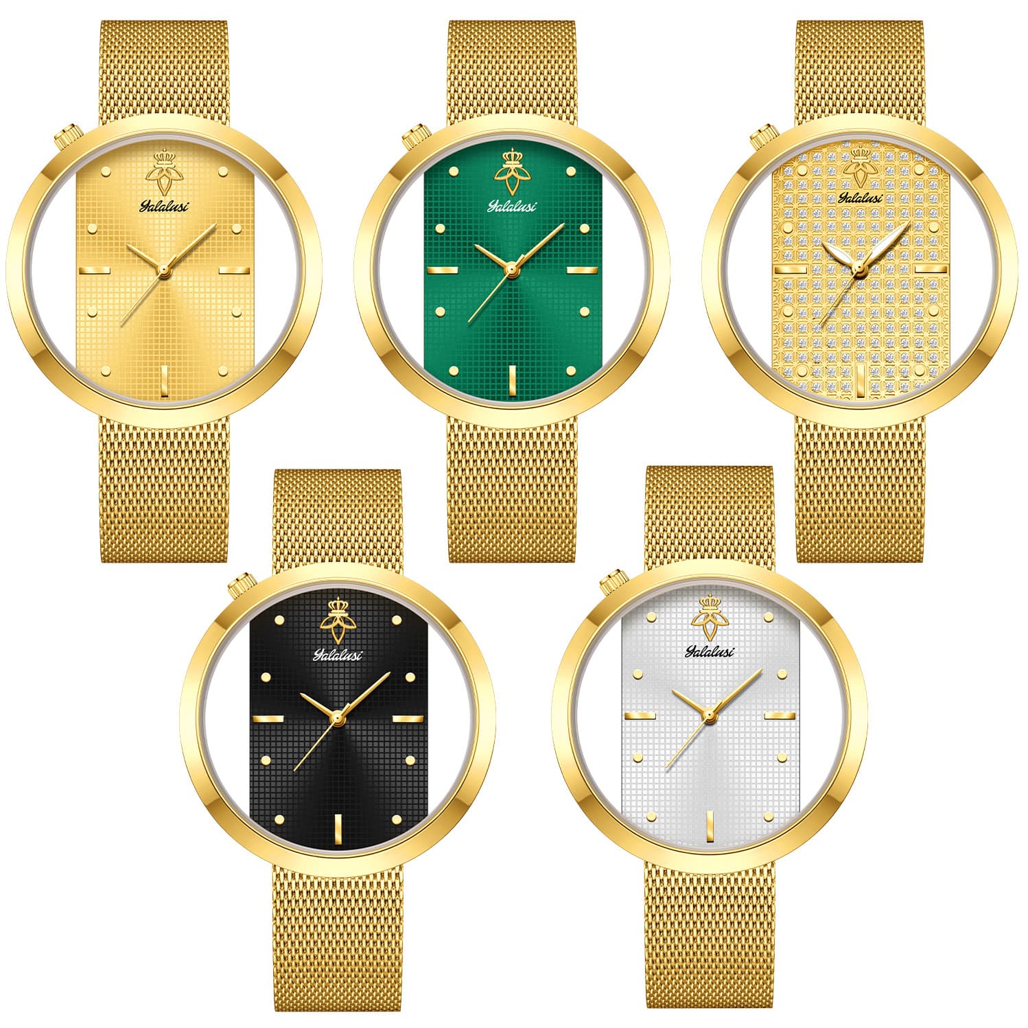 Dameshorloge van ultradun goud - Luxury Watch Gift For Her recensie en prijs