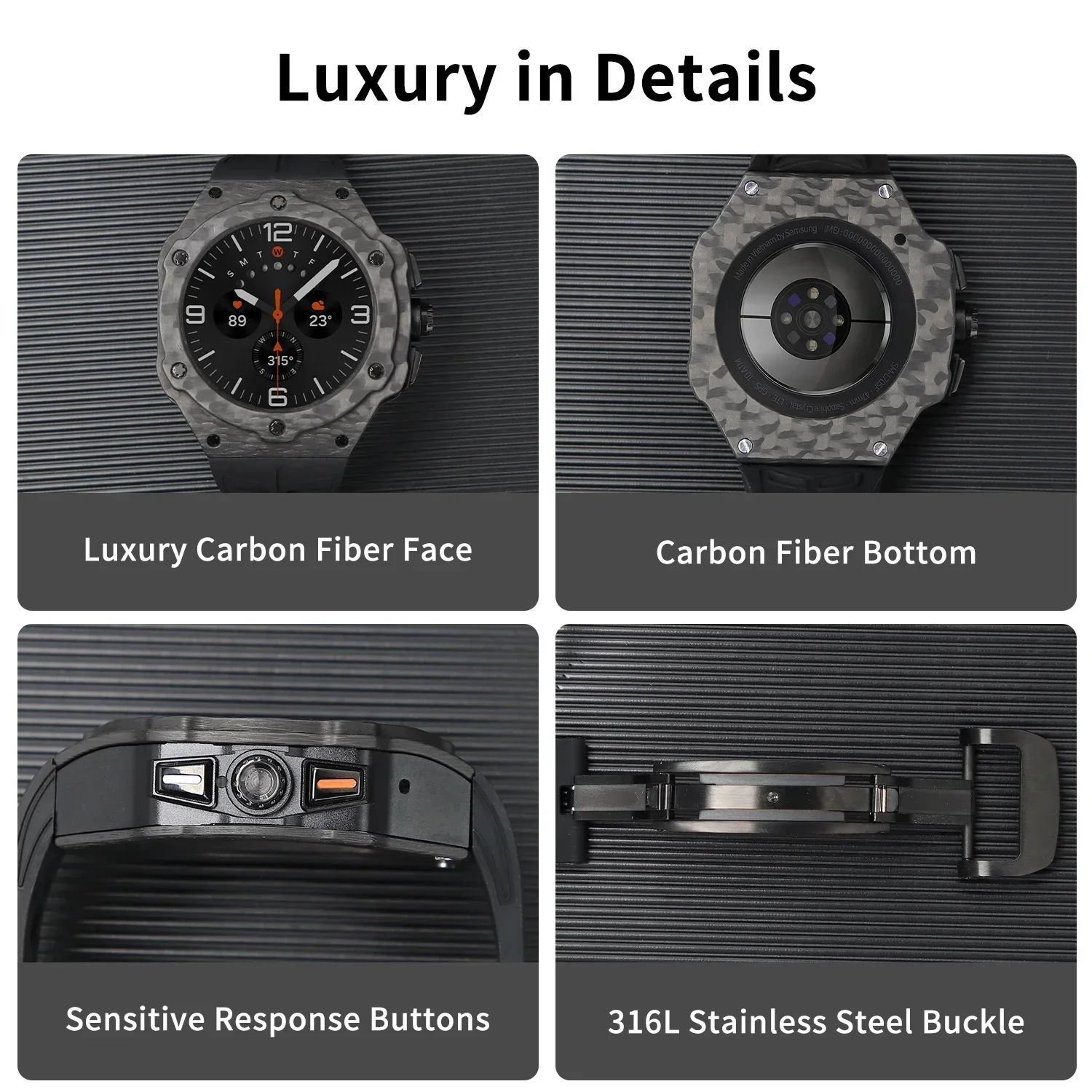 Luxe modificatiekit voor Samsu - Luxury Watch Kit recensie en prijs