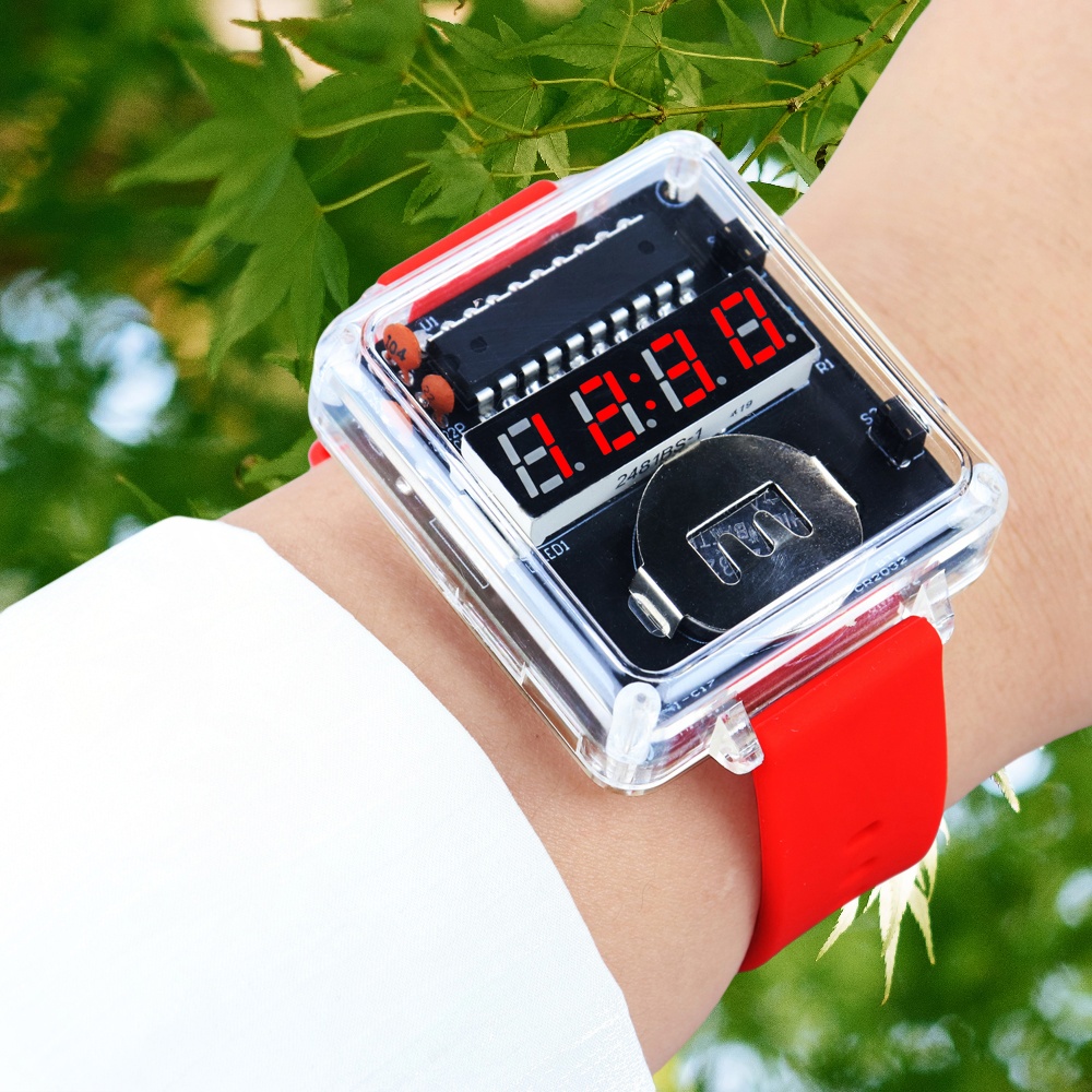 DIY LED-horloge elektronische  - Regulator Display Watch recensie en prijs