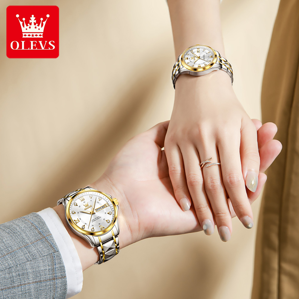 OLEVS 2906 paar horloge origin - Luxury Watch Price recensie en prijs