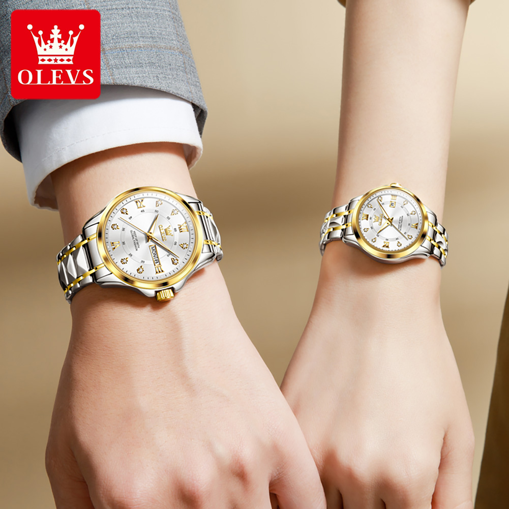 OLEVS 2906 paar horloge origin - Luxury Watch Price recensie en prijs