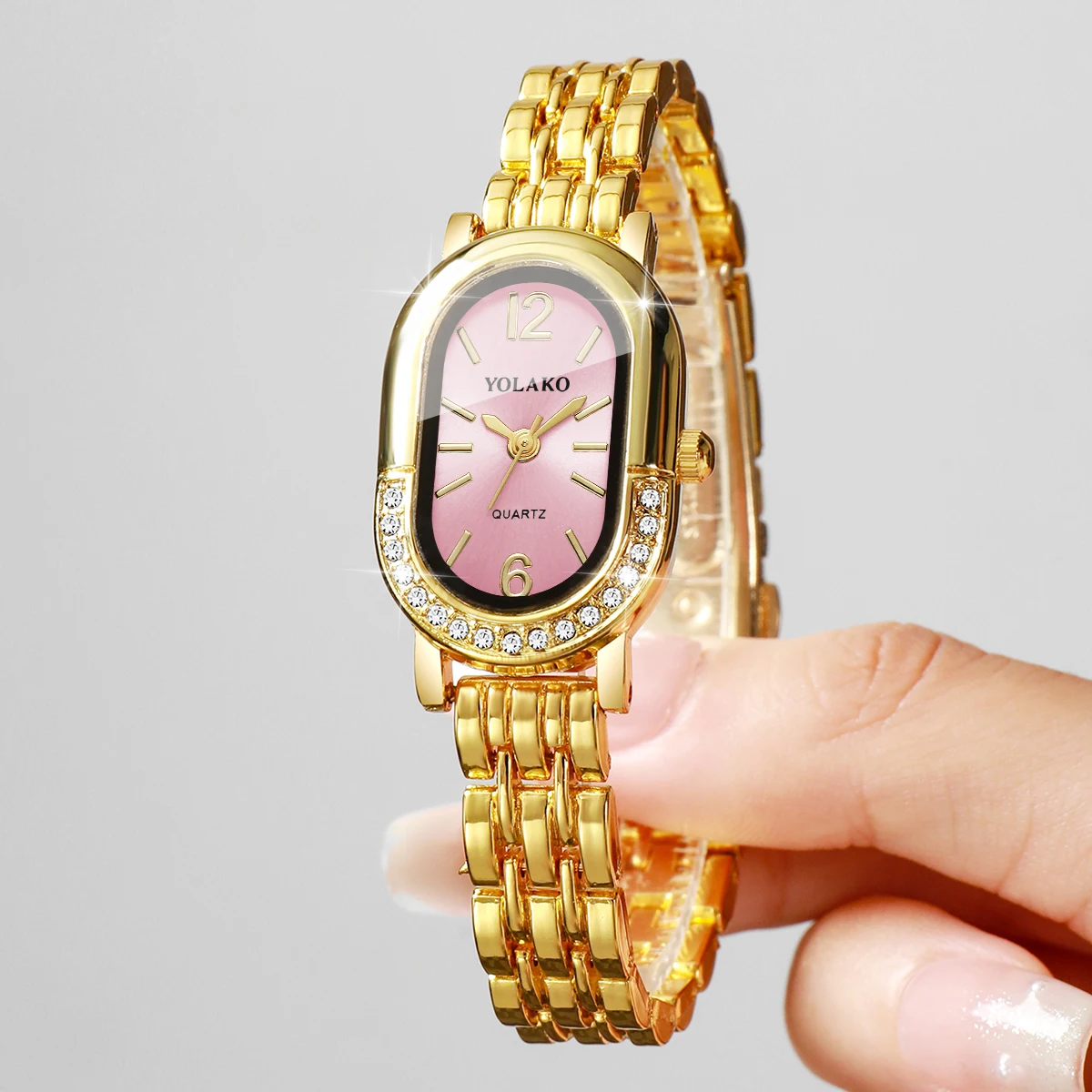 Luxe strass dames quartz horlo - Luxury Watch Quality recensie en prijs