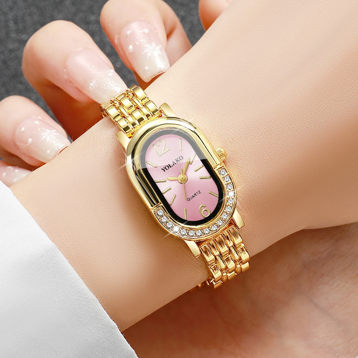 Luxe strass dames quartz horlo - Luxury Watch Quality recensie en prijs