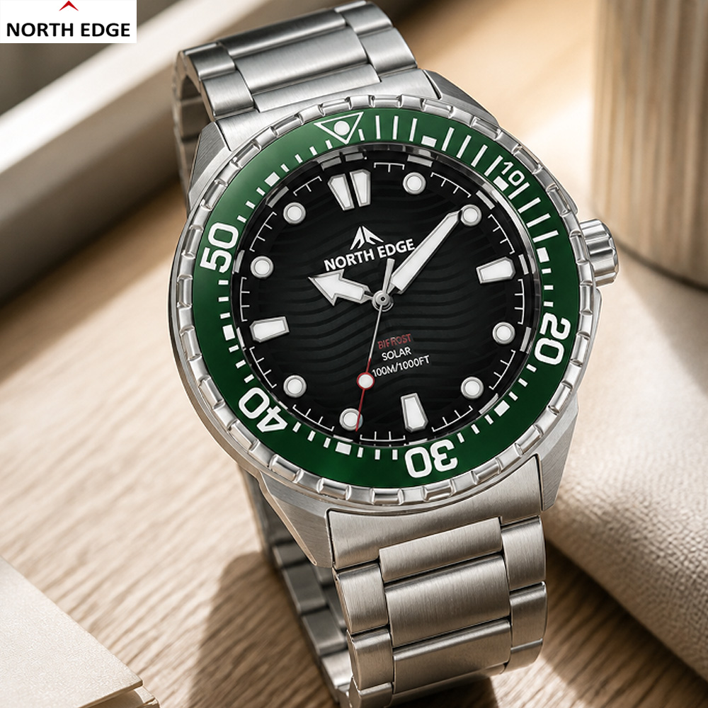 NORTH EDGE TRITON Outdoor Mili - Compass Watch Luxury recensie en prijs