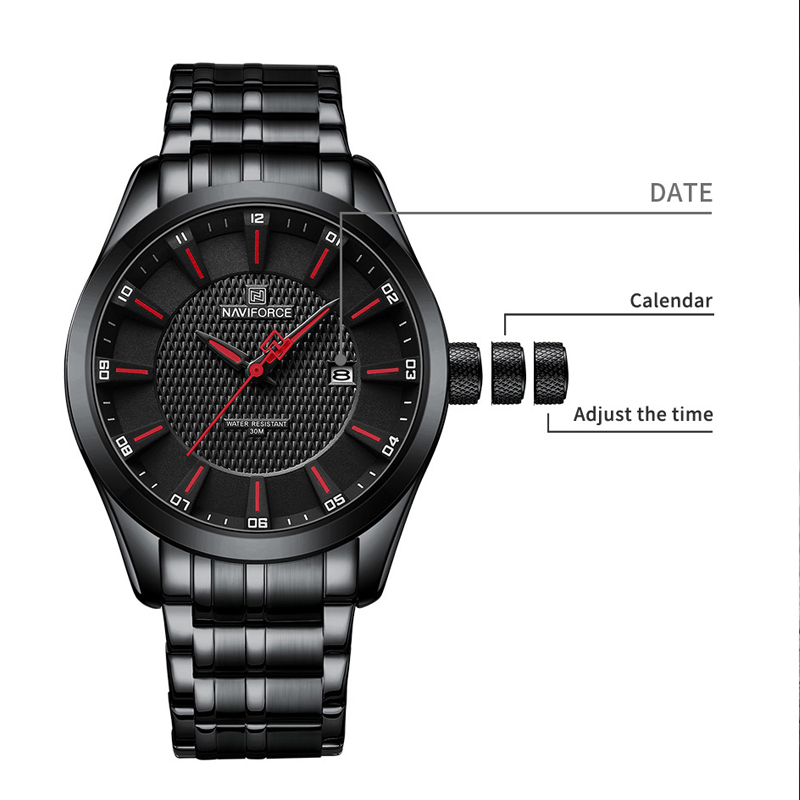 NAVIFORCE Heren quartzhorloge  - Luxury Watch Trading recensie en prijs
