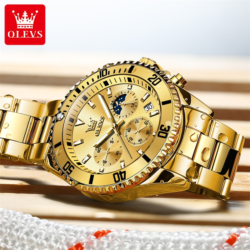 Olevs Horloge Heren Topmerk Lu - Luxury Watch Investment recensie en prijs