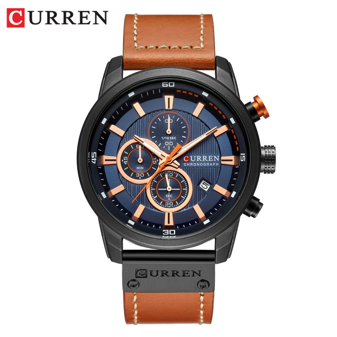 CURREN Mode Datum Quartz Manne - Luxury Watch Brands recensie en prijs