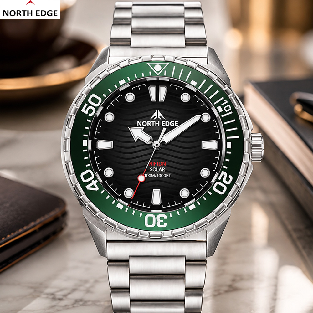 NORTH EDGE TRITON Heren Milita - Compass Watch Luxury recensie en prijs