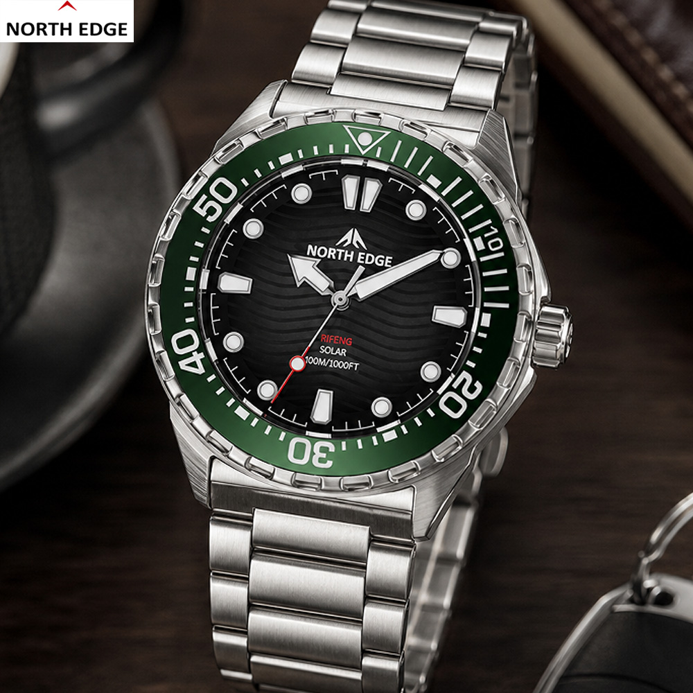 NORTH EDGE TRITON Heren Milita - Compass Watch Luxury recensie en prijs