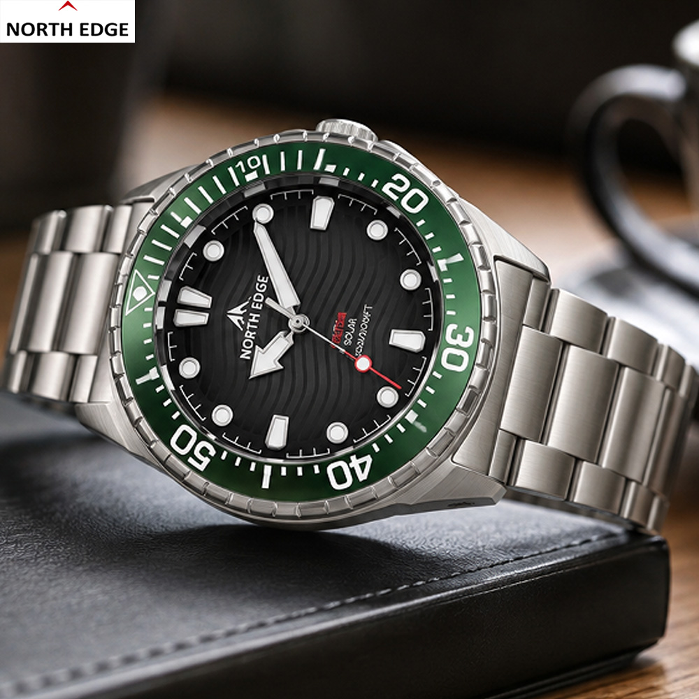NORTH EDGE TRITON Heren Milita - Compass Watch Luxury recensie en prijs