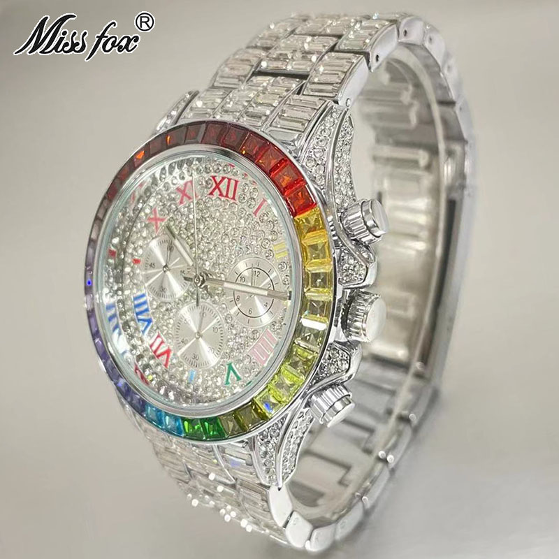 Missfox Luxe Iced Horloge Voor - Luxury Watch Investment recensie en prijs
