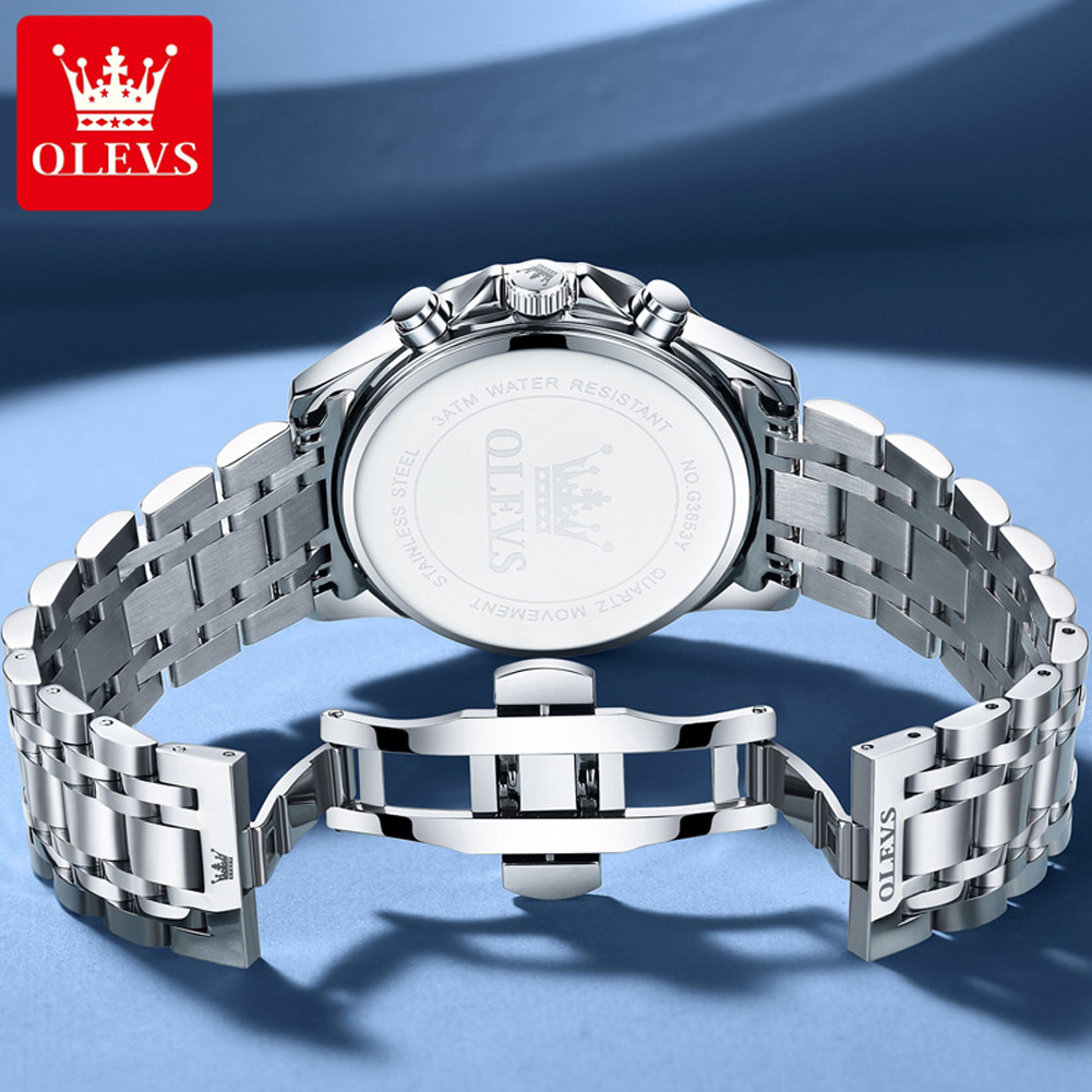 OLEVS 3653 Merk Maanfase Kalen - Luxury Watch Investment recensie en prijs