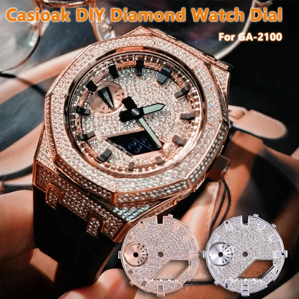 Luxe diamanten wijzerplaat voo - Luxury Watch Kit recensie en prijs