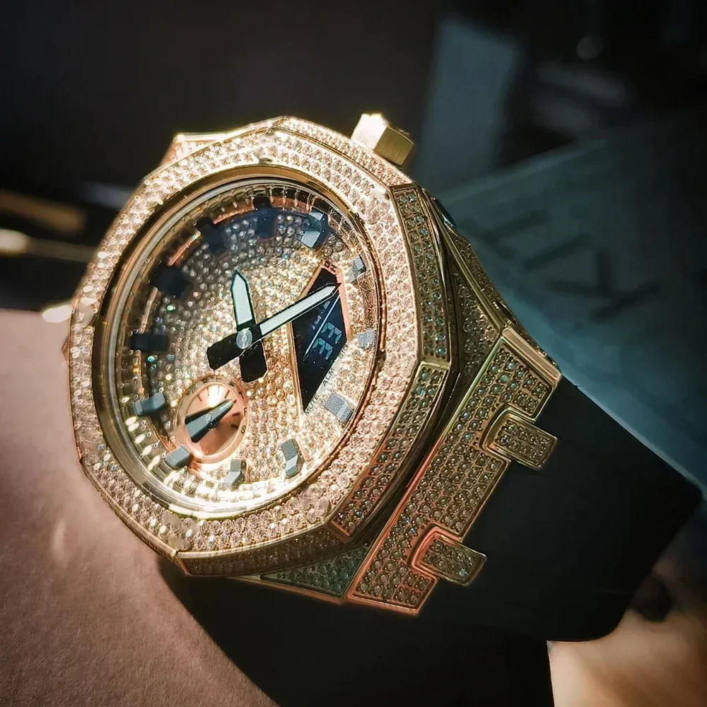 Luxe diamanten wijzerplaat voo - Luxury Watch Kit recensie en prijs