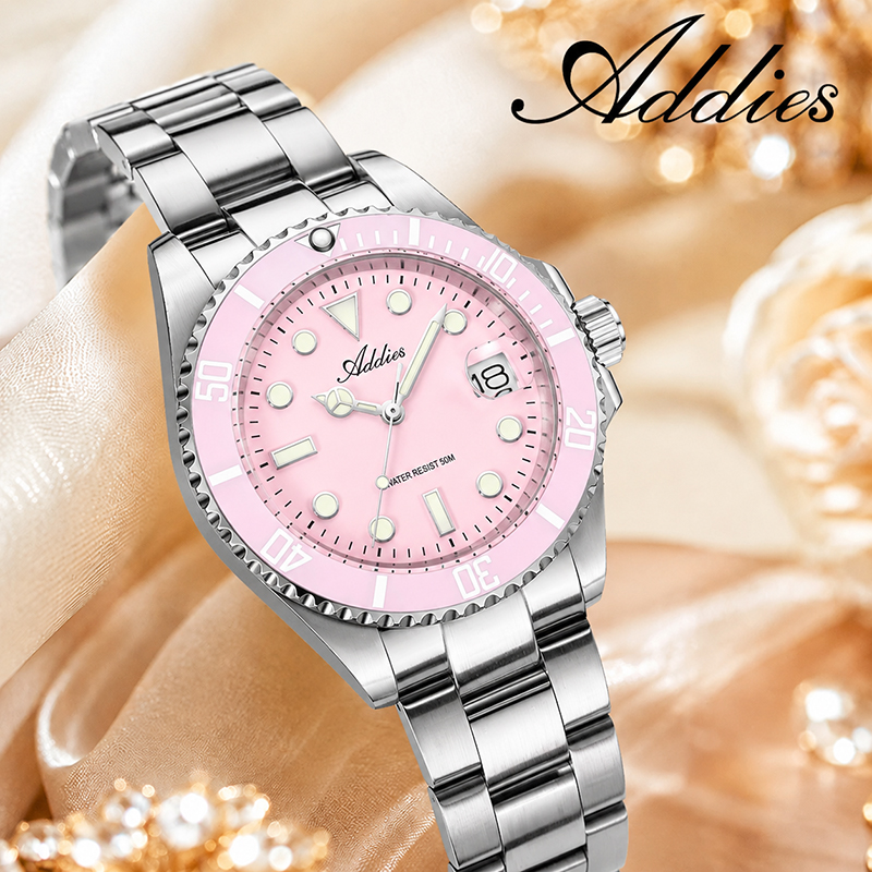 ADDIES 36mm 50m Waterdichte Da - Luxury Watches recensie en prijs