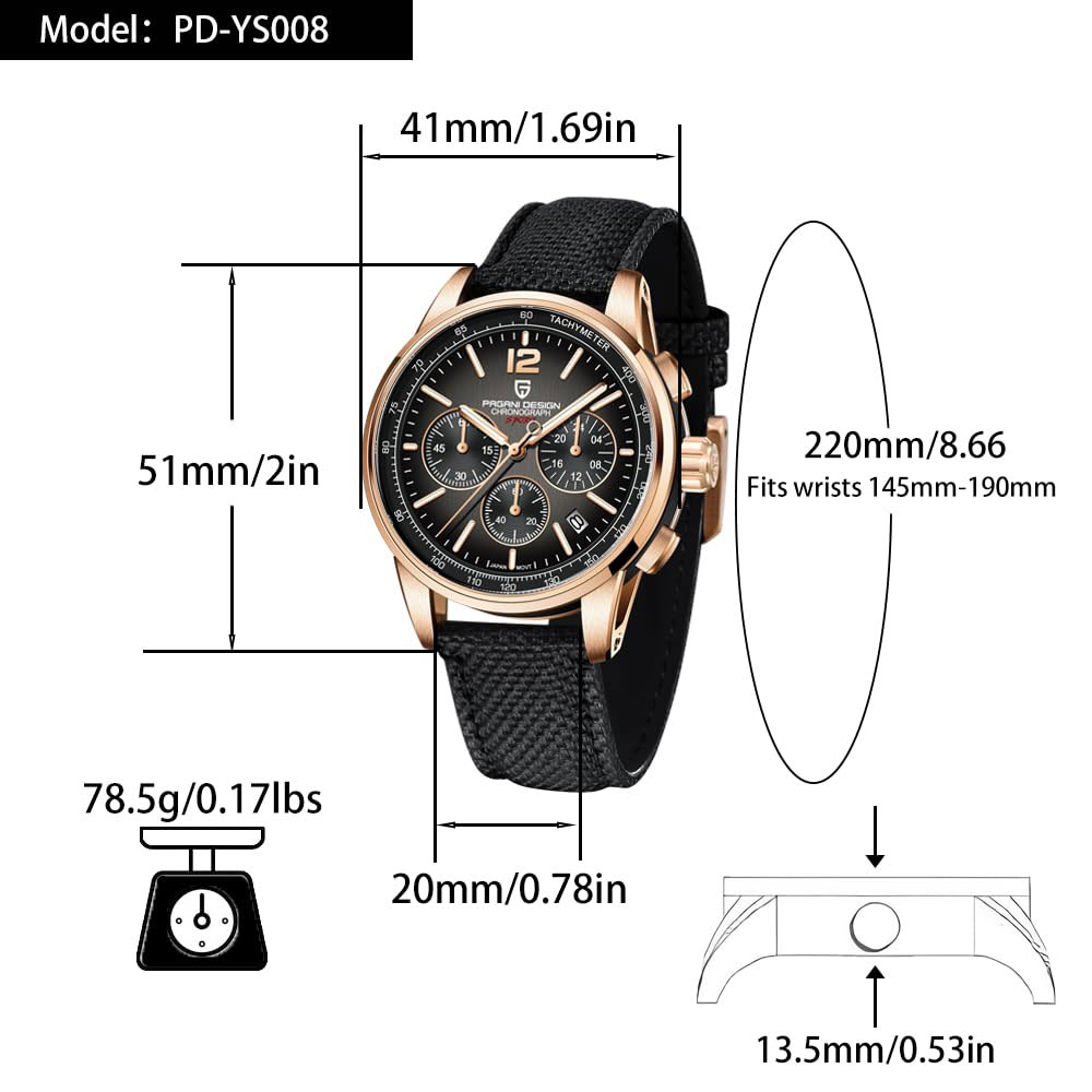 PAGANI ONTWERP Nieuwe Heren Ho - Luxury Watch Investment recensie en prijs