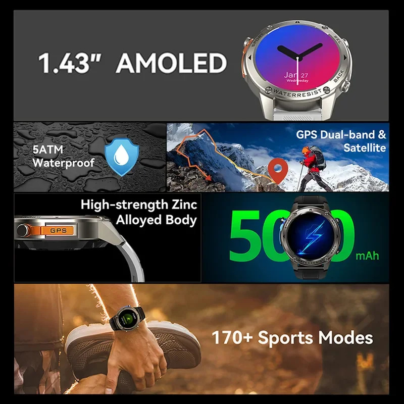 Luxe Smartwatches Mannelijke F - Compass Watch Luxury recensie en prijs