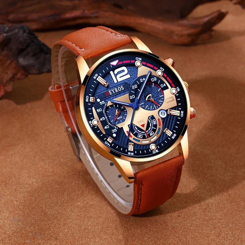 2 stuks set mode heren kalende - Luxury Watch Kit recensie en prijs