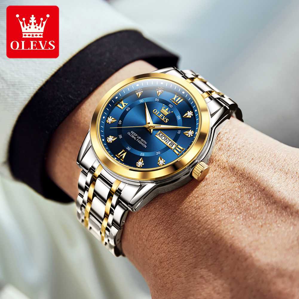 OLEVS merk mode herenhorloges  - Luxury Watch Investment recensie en prijs