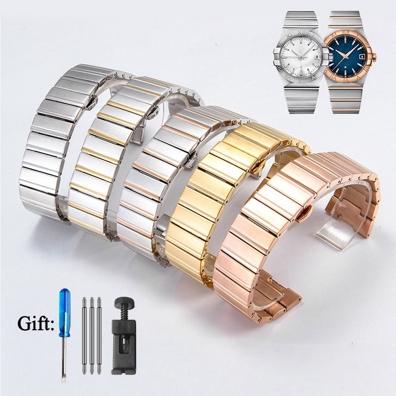 Roestvrij Stalen Horlogeband V - Omega Watch Constellation recensie en prijs