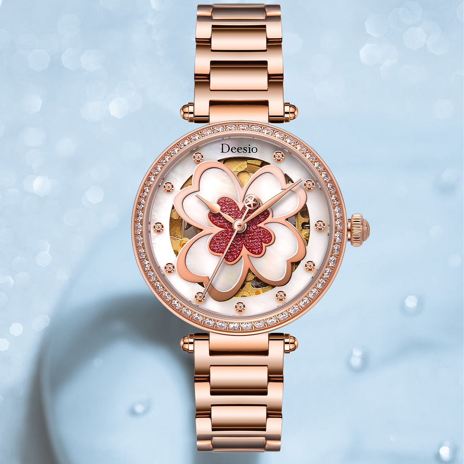 Deesio dames automatisch horlo - Luxury Watch Gift For Her recensie en prijs