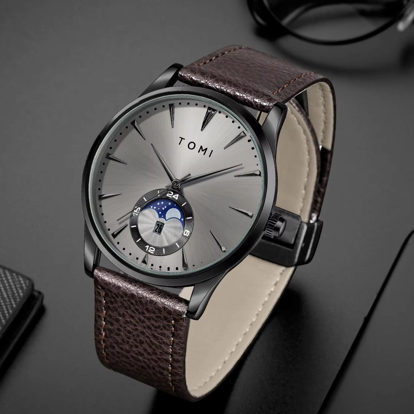 TOMI 2-delige herenhorloge cad - Luxury Watch Quality recensie en prijs