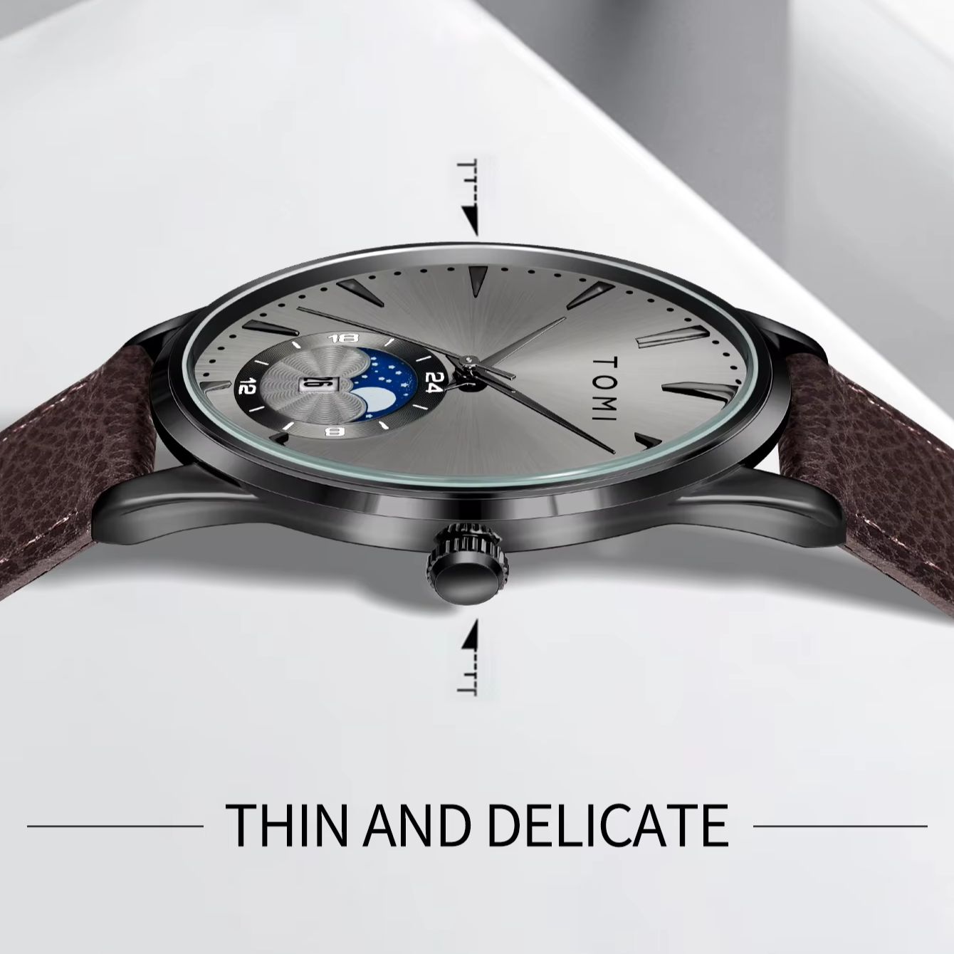 TOMI 2-delige herenhorloge cad - Luxury Watch Quality recensie en prijs