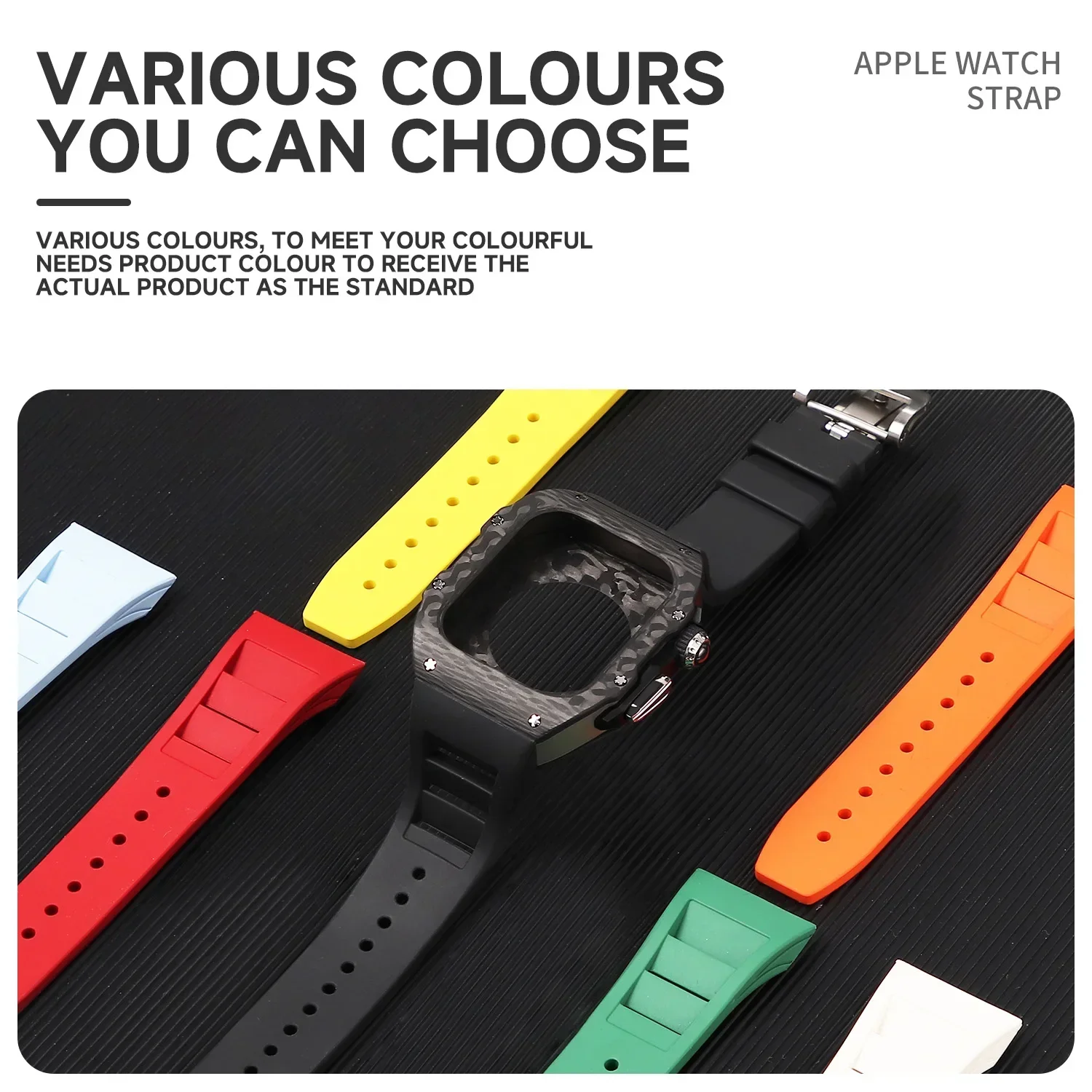 Carbon Fiber Case voor Apple W - Luxury Watch Kit recensie en prijs