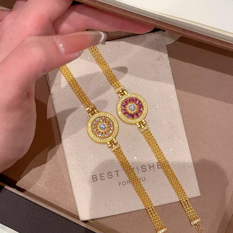 24k Gouden 9999 Licht Luxe Dia - Compass Watch Luxury recensie en prijs