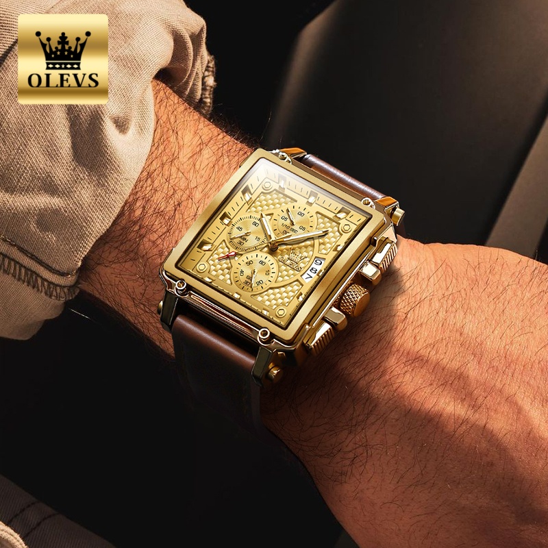 OLEVS merk herenhorloges water - Luxury Watch Brands recensie en prijs