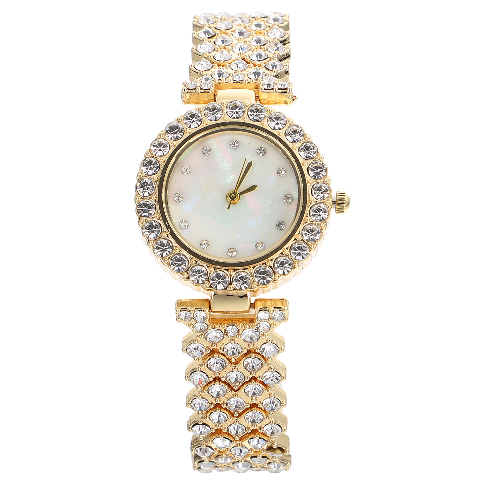 Rhinestone horloge, gouden tin - Luxury Watch Gift For Her recensie en prijs
