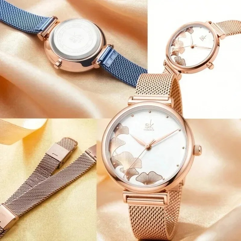 Luxe dameshorloge met ginkgo-m - Luxury Watch Gift For Her recensie en prijs