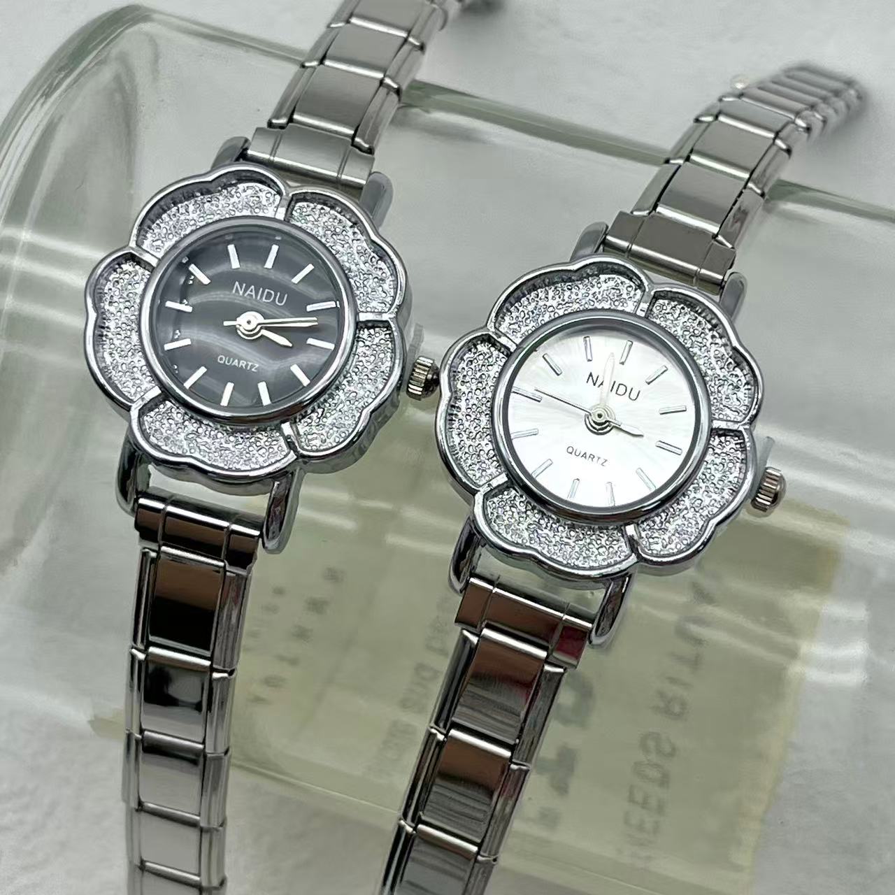 Dames quartzhorloges met zirko - Luxury Watch Gift For Her recensie en prijs