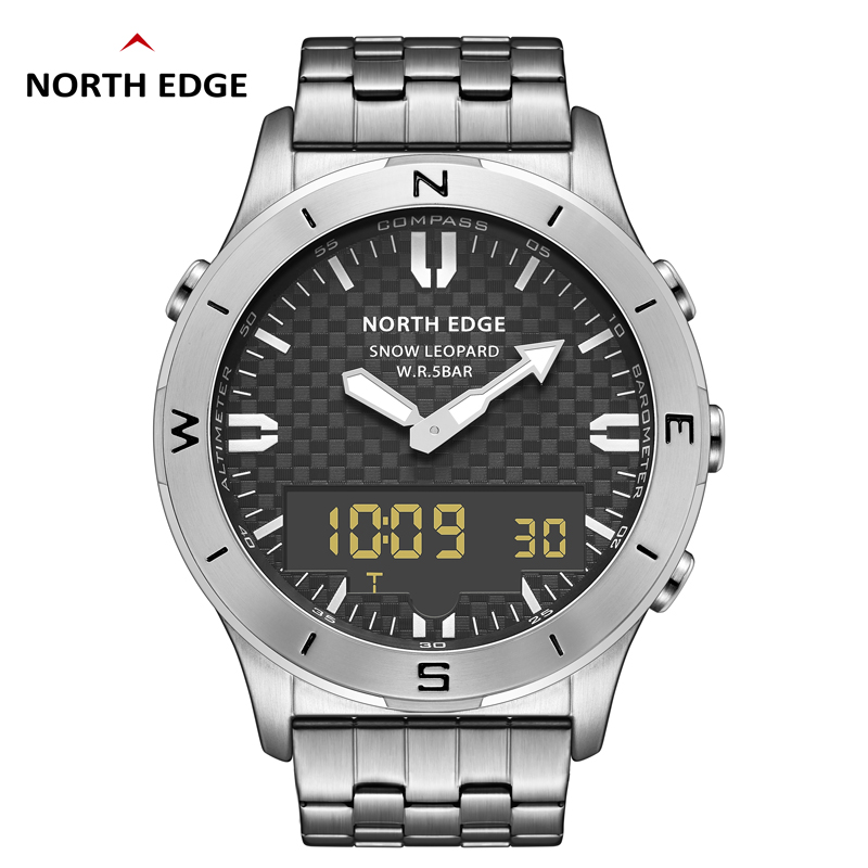NORTH EDGE Heren Sport Digitaa - Compass Watch Luxury recensie en prijs